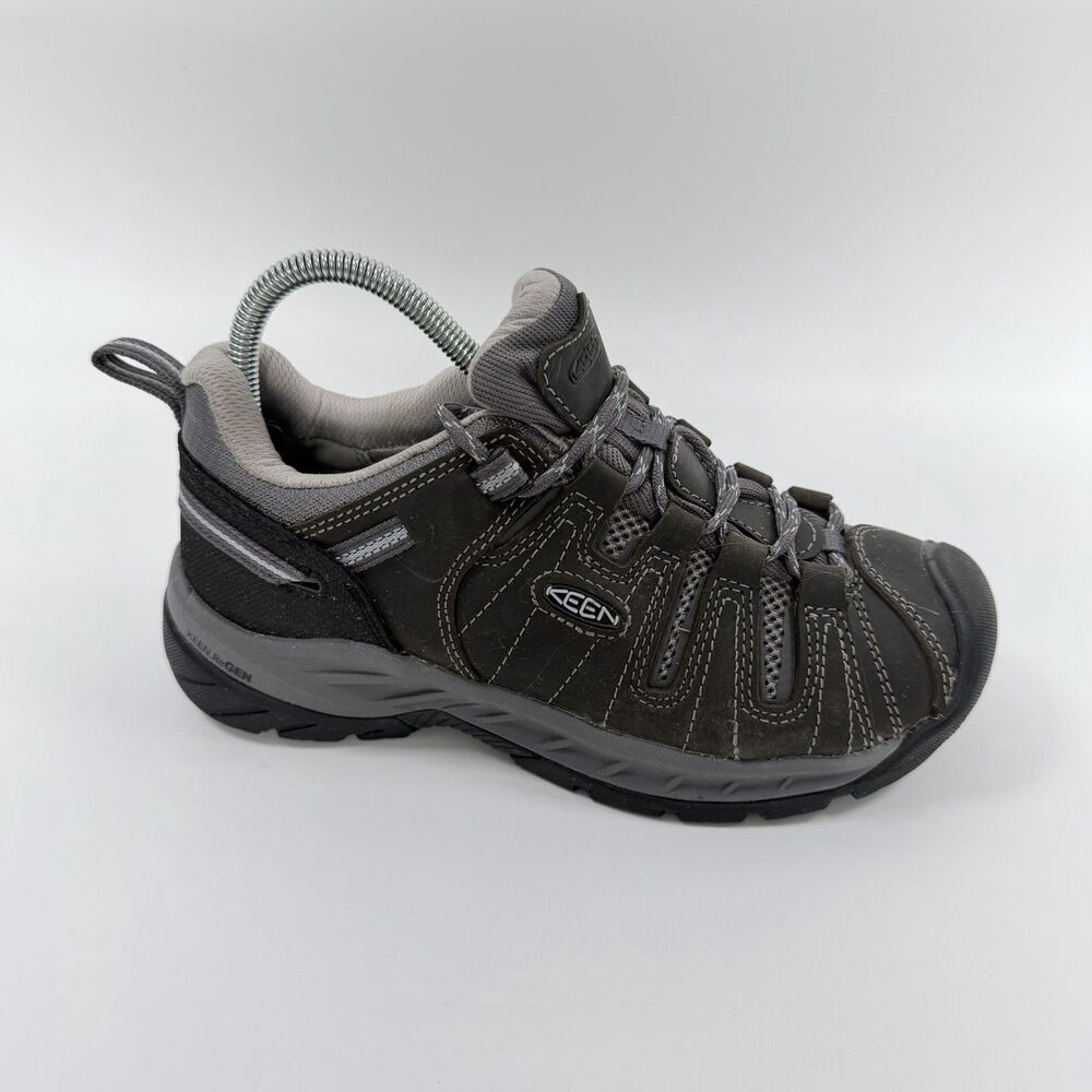 Keen Utility Flint II Women's Soft Toe Work Trail Hiking Shoes Gray Size 7M